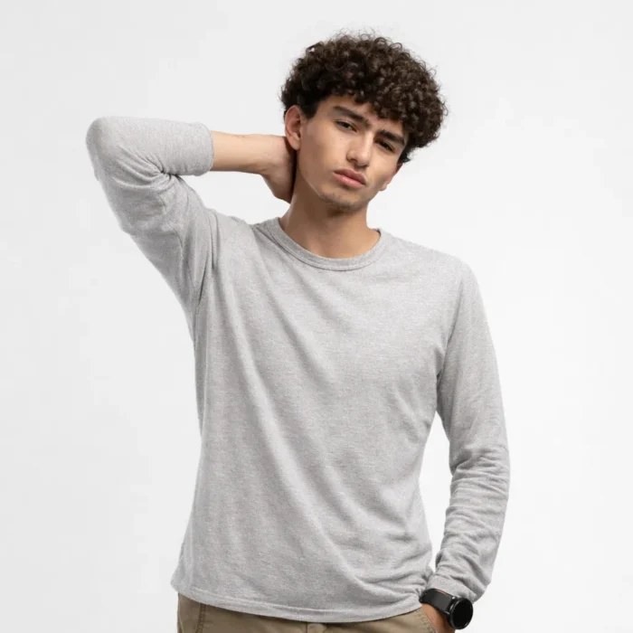 Long Sleeve Crew Neck T-Shirt