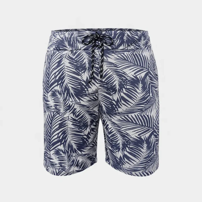 Tropical Print Casual Shorts